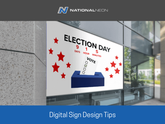 digital sign design tips