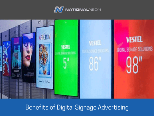 Benefits of digital signage advertising