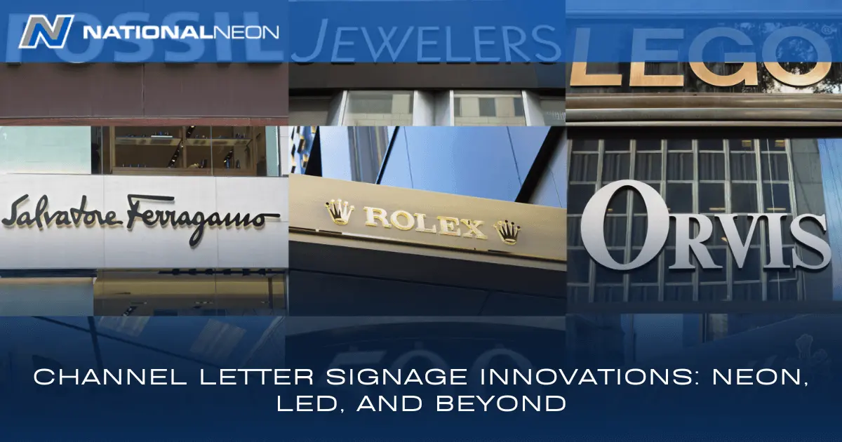 Channel Letter Signage Innovations