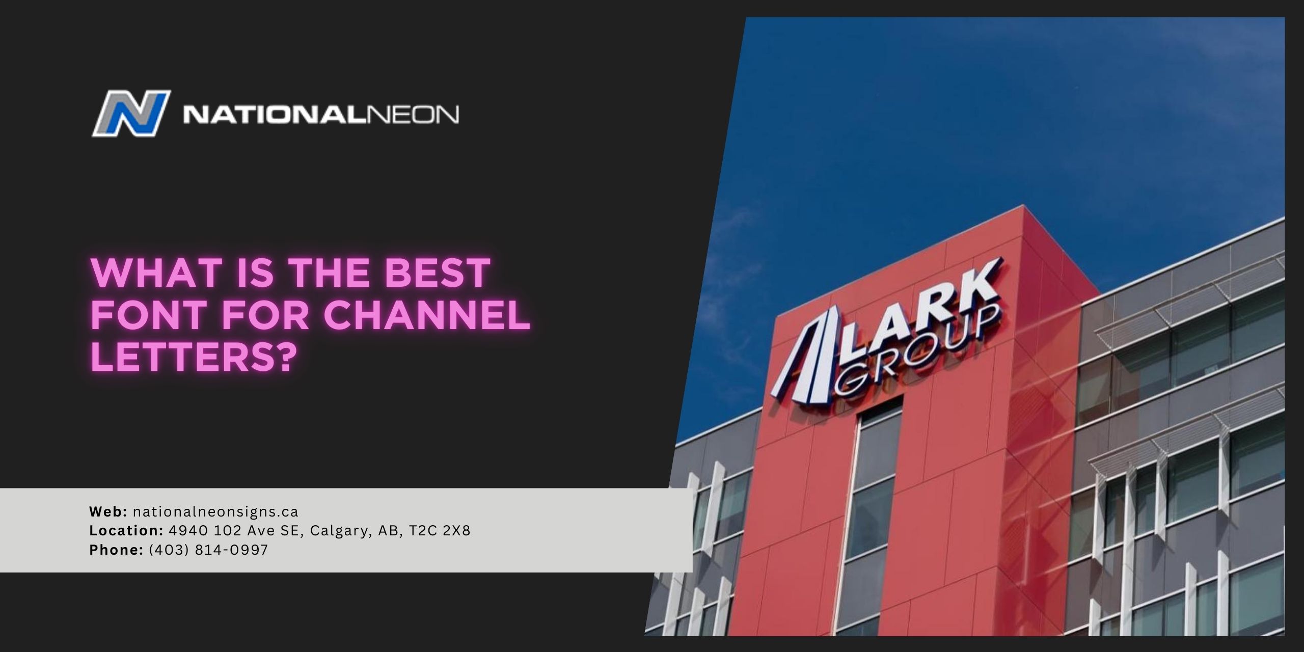 best font for channel letters