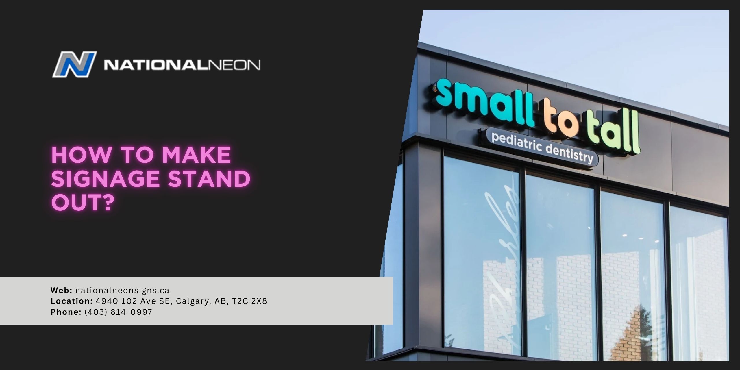 How to Make Signage Stand Out