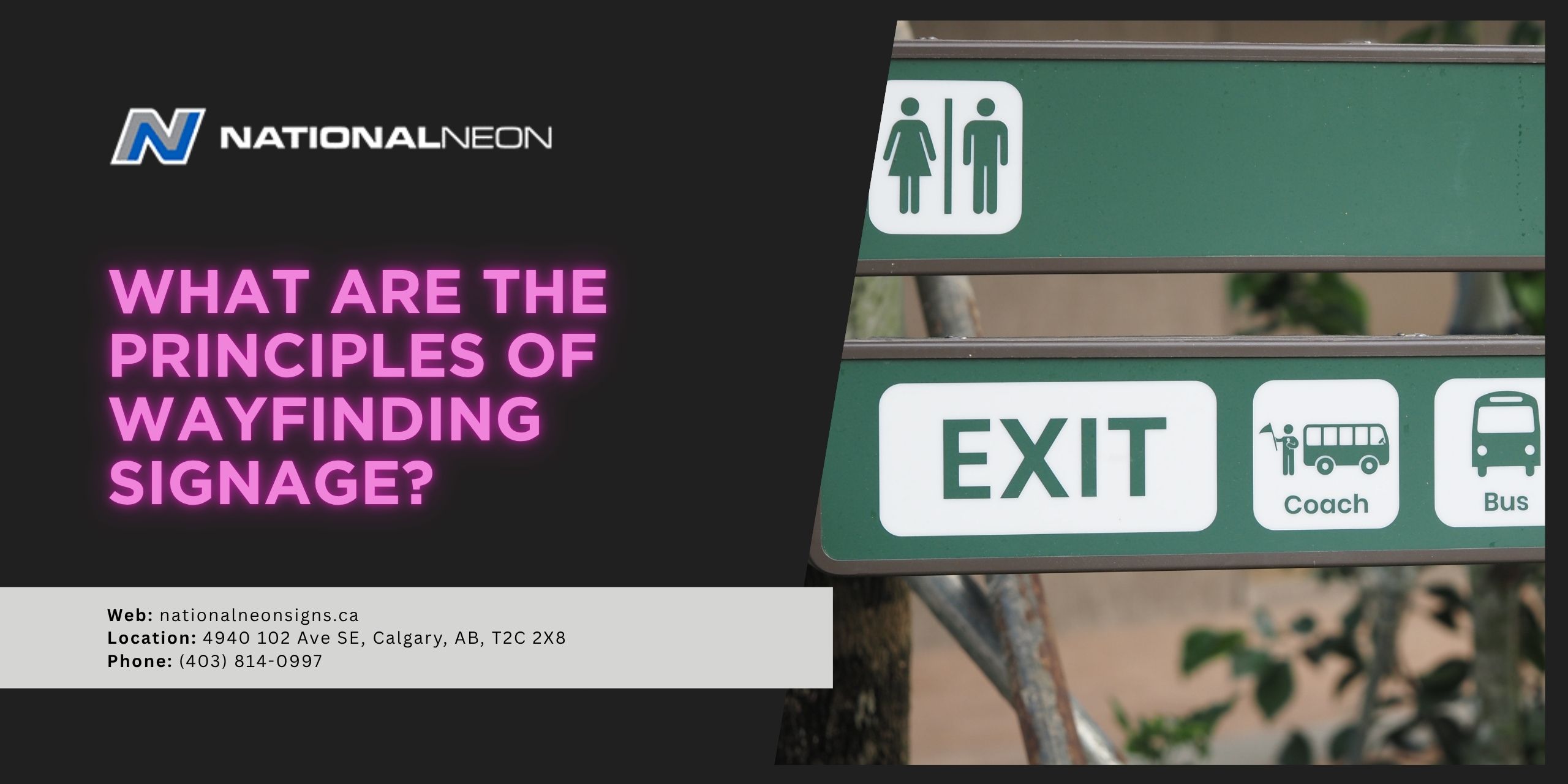 Principles of Wayfinding Signage