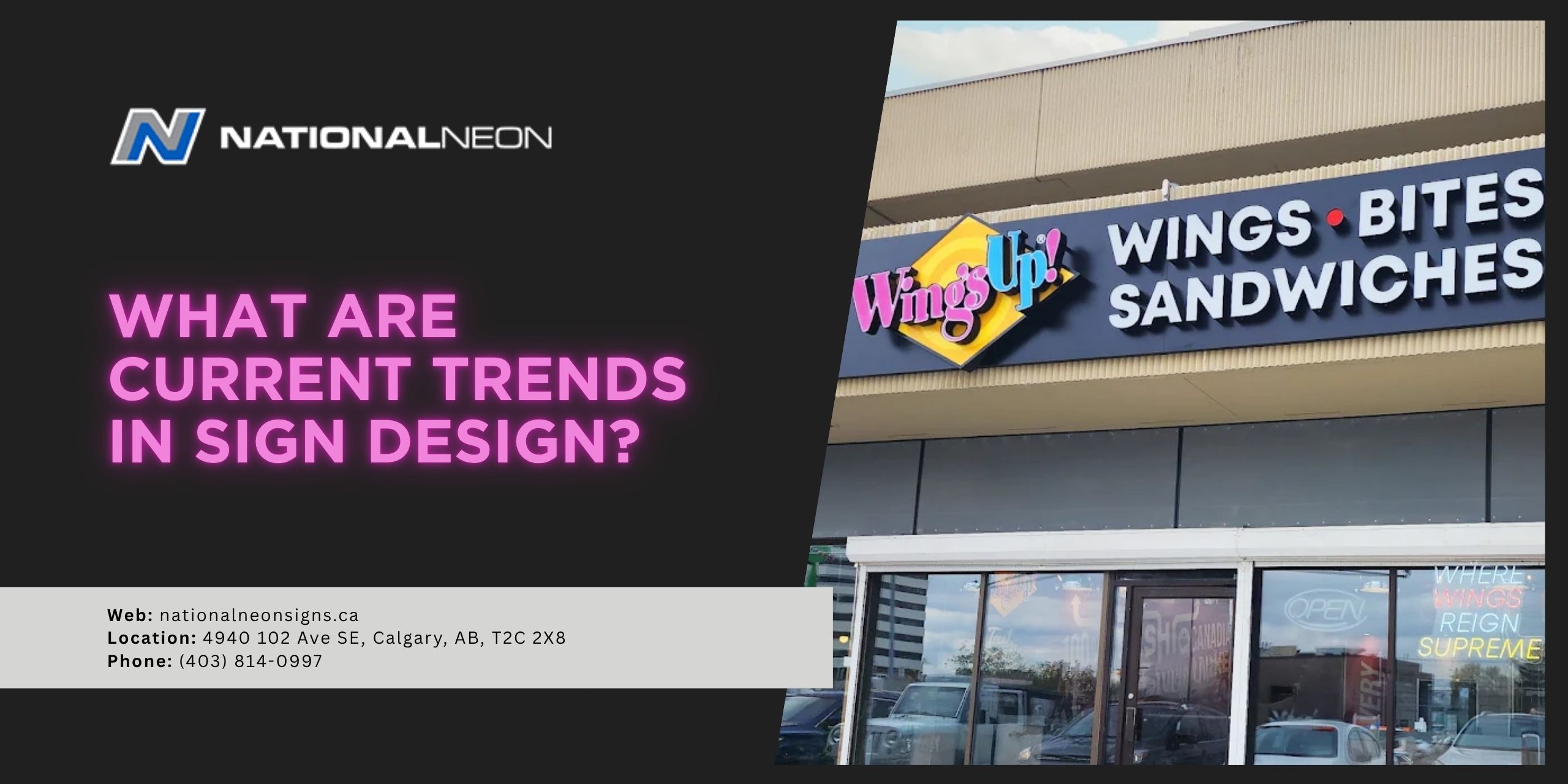What are Current Trends in Sign Design