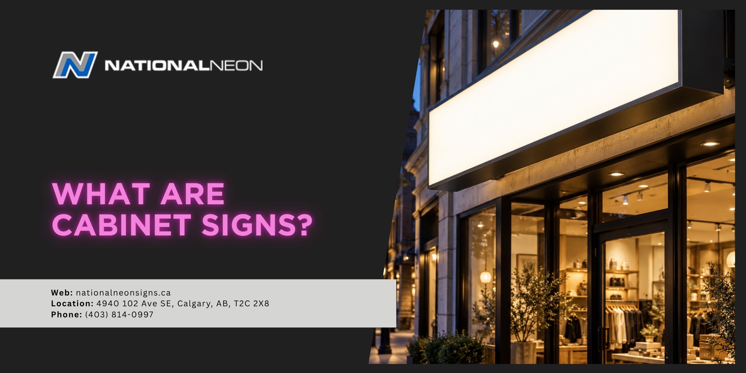 What Are Cabinet Signs